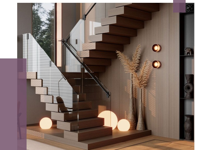 Изготовление и монтаж лестниц в Мысках от 86216 руб. | ПРОЛЁТ-Мси