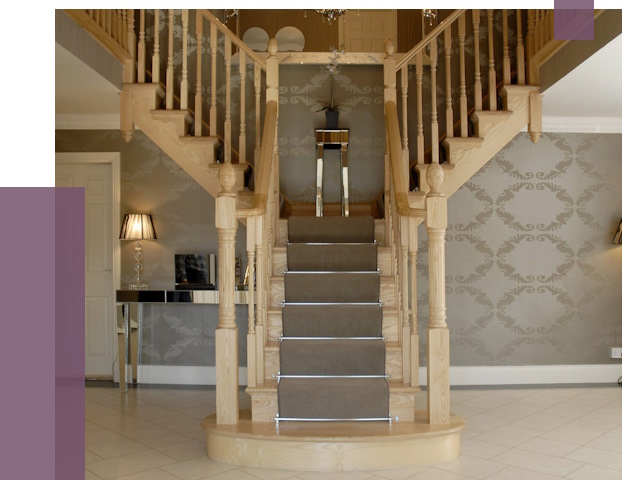 Монтаж деревянных лестниц в Мысках от 7557 руб. 