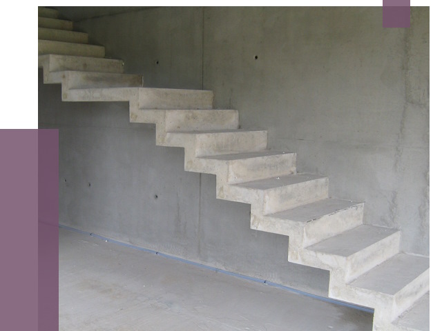 Бетонные лестницы в Мысках от 18765 руб. под ключ | ПРОЛЁТ-Мси