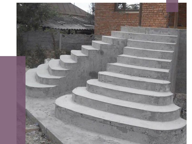 Монтаж бетонных лестниц в Мысках от 4260 руб. 