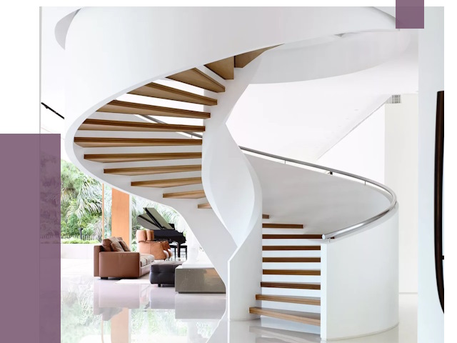 Винтовые лестницы в Мысках под ключ от 48179 руб. | ПРОЛЁТ-Мси