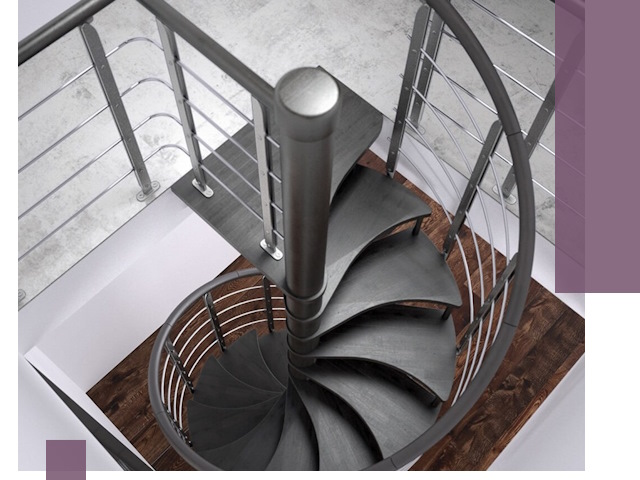 Демонтаж винтовых лестниц в Мысках — быстро и безопасно