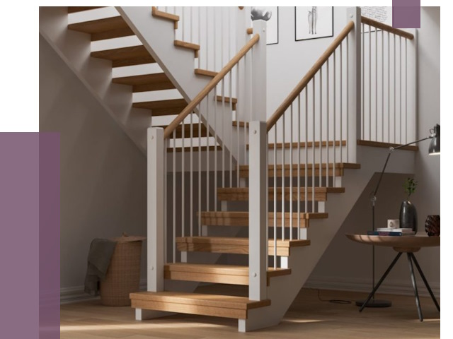 Маршевые лестницы в Мысках от 37783 руб. — монтаж | ПРОЛЁТ-Мси