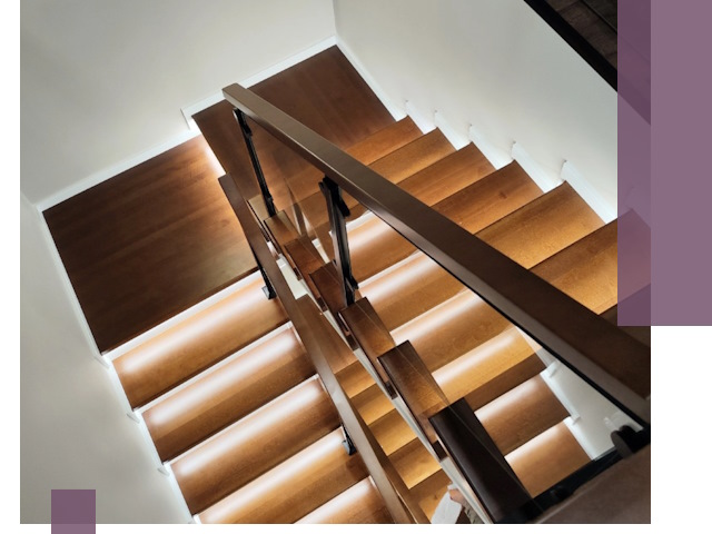 Изготовление П-образных лестниц под ключ в Мысках