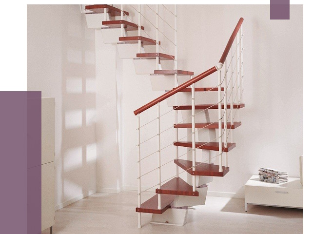 Изготовление лестниц на больцах в Мысках от 9636 руб. | ПРОЛЁТ-Мси