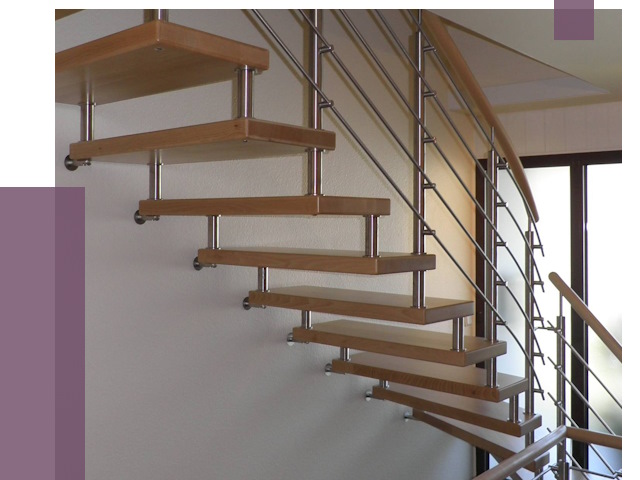 Демонтаж лестниц на больцах в Мысках от 8622 руб. надежно | ПРОЛЁТ-Мси