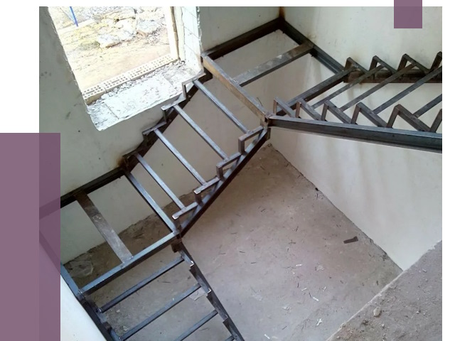 Монтаж лестниц на металлокаркасе в Мысках от 12679 руб. — ПРОЛЁТ-Мси