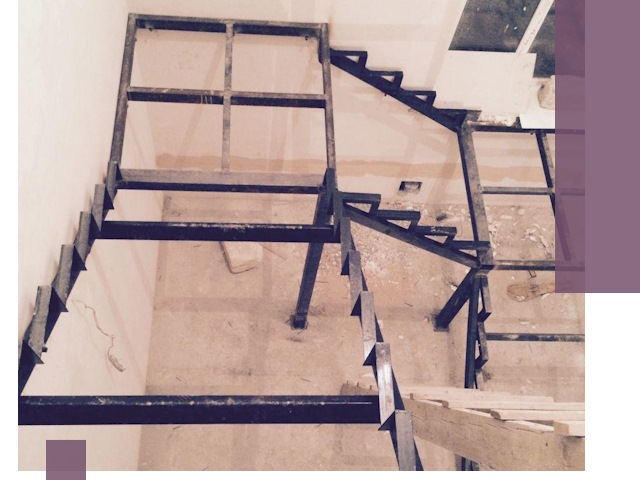 Монтаж лестниц на металлокаркасе в Мысках быстро и качественно