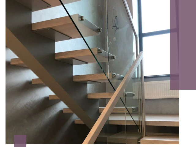 Изготовление лестниц на монокосоуре в Мысках с монтажом и гарантией