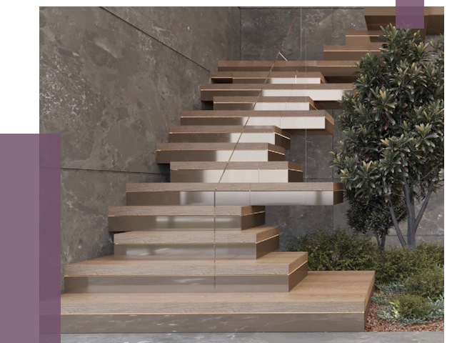 Современные лестницы в Мысках от 13693 руб. | ПРОЛЁТ-Мси