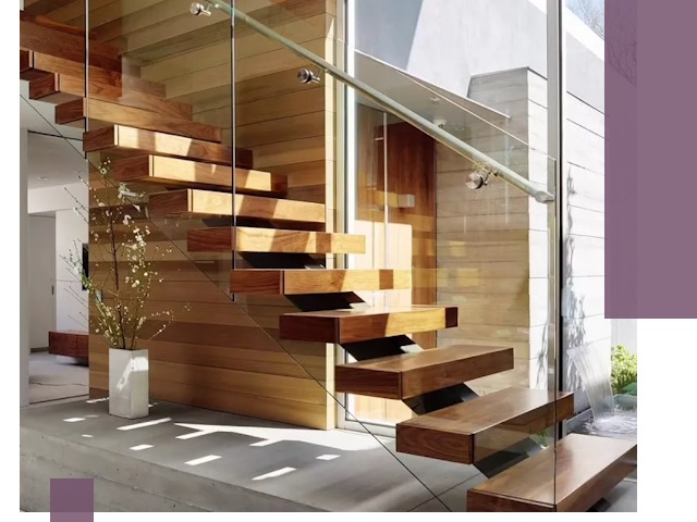 Современные лестницы на заказ в Мысках — изготовление и монтаж