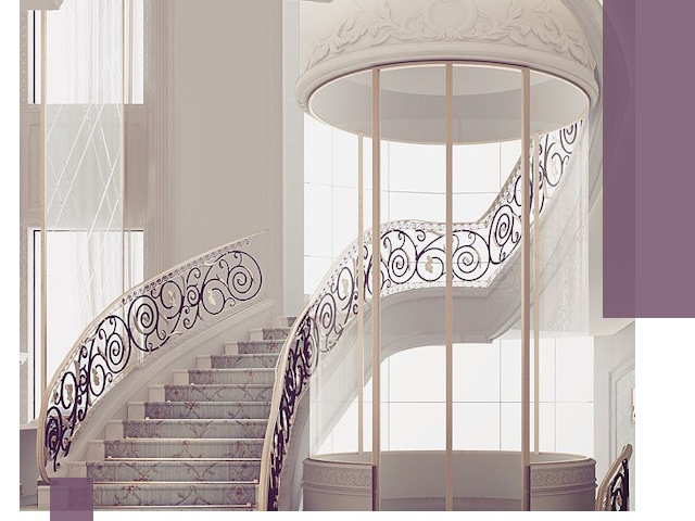 Элитные лестницы на заказ высокого класса в Мысках