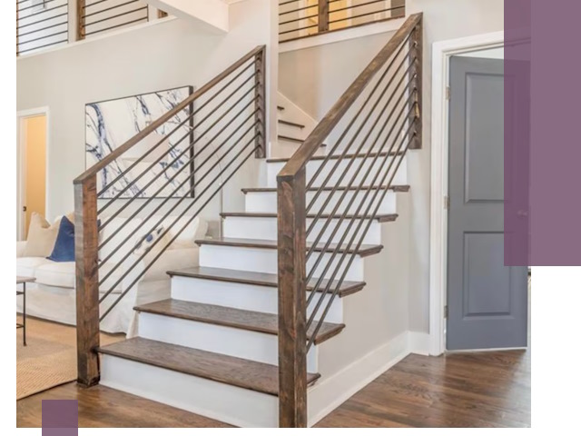 Лестницы для коттеджа под ключ в Мысках — изготовление и монтаж