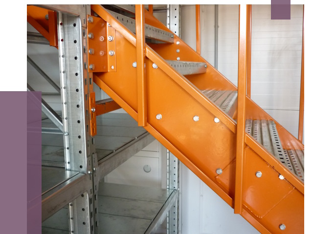 Лестницы для склада в Мысках от 76073 руб. — решения | ПРОЛЁТ-Мси