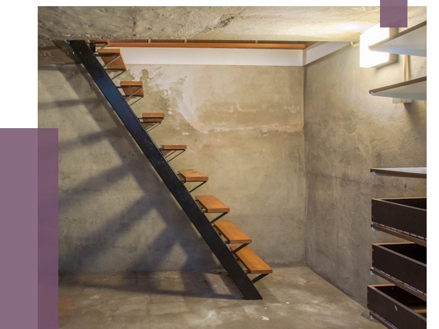 Лестницы в подвал в Мысках от 13034 руб. — монтаж | ПРОЛЁТ-Мси
