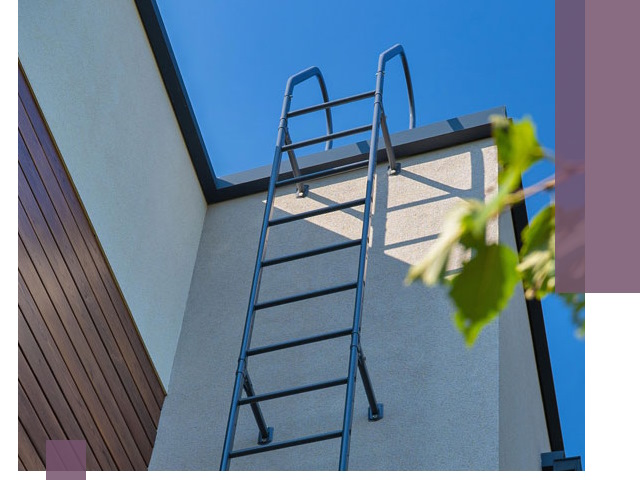 Лестницы на крышу в Мысках — изготовление, монтаж, демонтаж