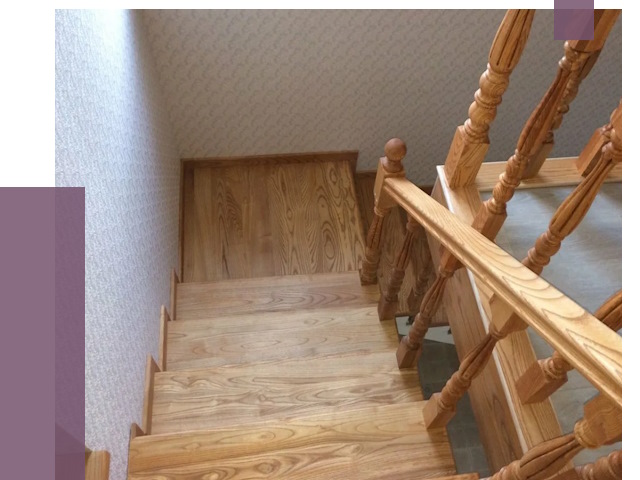 Сосновые лестницы в Мысках под ключ от 8013 руб.  | ПРОЛЁТ-Мси