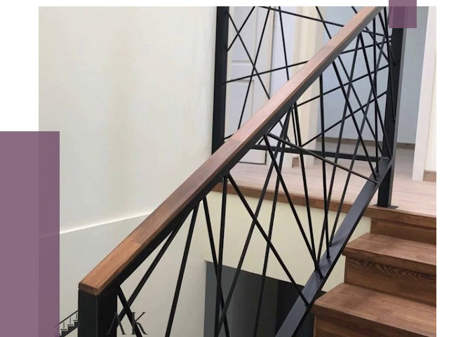 Перила и ограждения в Мысках от 7607 руб. под ключ | ПРОЛЁТ-Мси