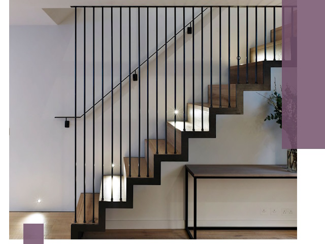 Перила и ограждения из металла и нержавейки в Мысках