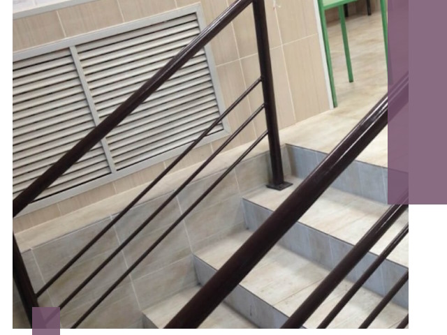 Изготовление перил из металла под ключ в Мысках