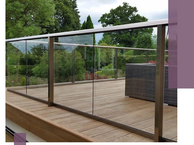 Алюминиевые перила на заказ в Мысках — монтаж и гарантия