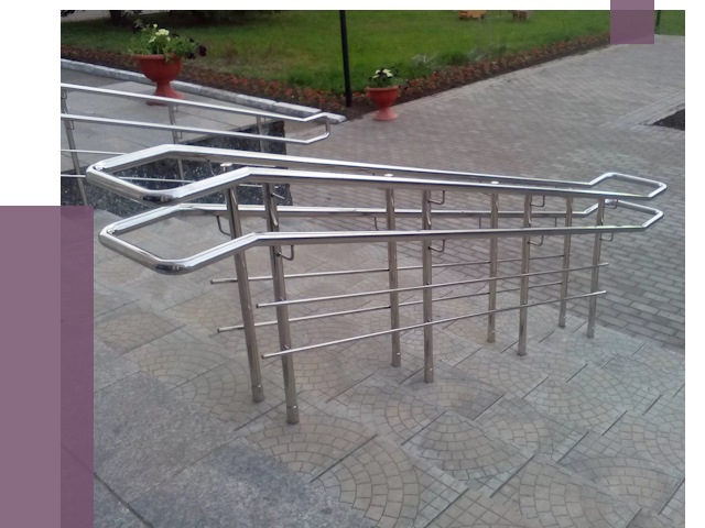 Перила для инвалидов в Мысках от 7526 руб. под ключ | ПРОЛЁТ-Мси