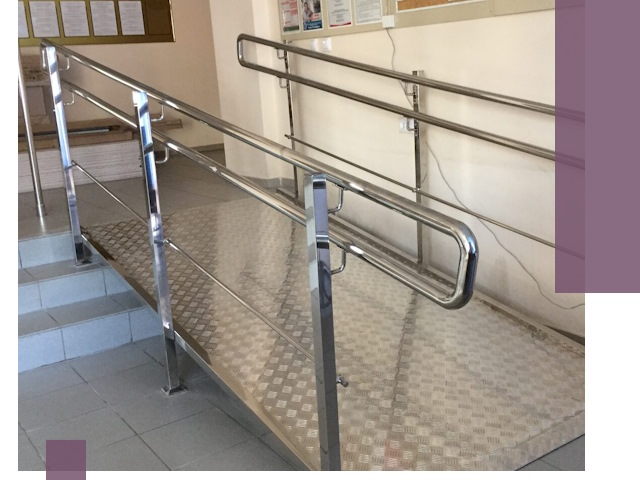 Перила для инвалидов в Мысках — надежные поручни и ограждения
