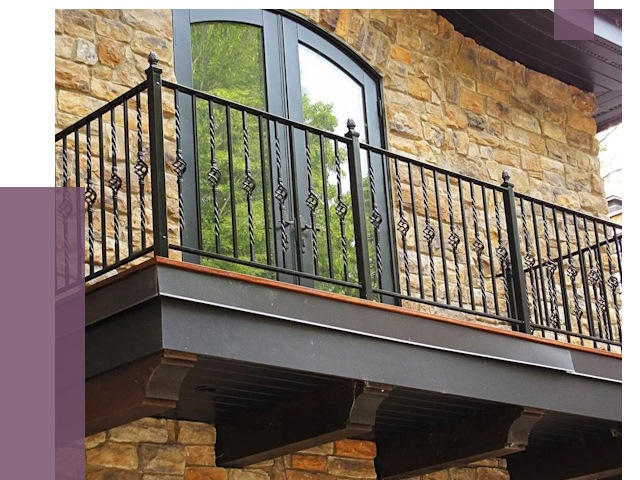 Балконные ограждения в Мысках от 7962 руб. — купить | ПРОЛЁТ-Мси