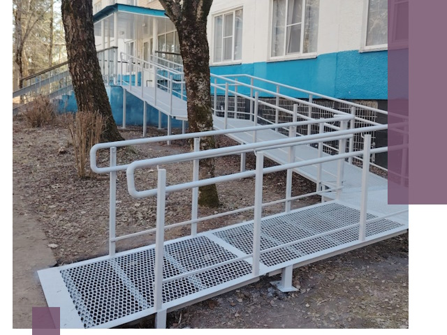 Пандусы под ключ в Мысках: изготовление, монтаж и демонтаж