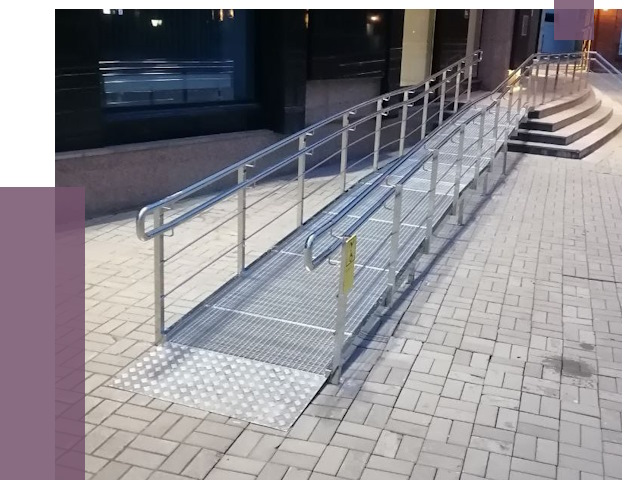 Ремонт пандусов в Мысках — восстановление от 8622 руб.