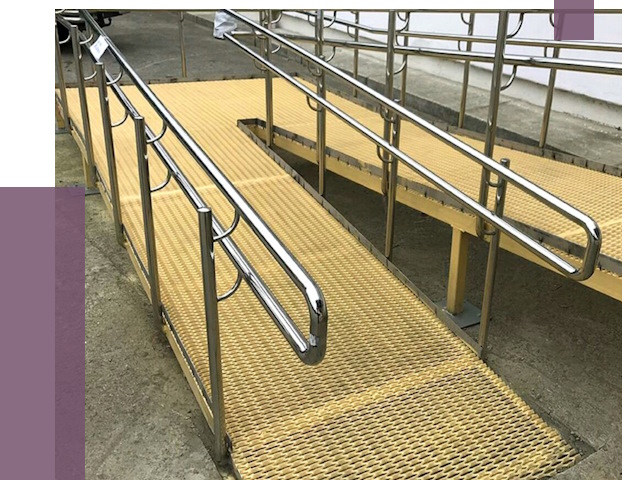 Пандусы для инвалидов в Мысках под ключ от 17750 руб. — ПРОЛЁТ-Мси