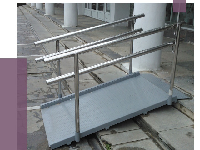 Изготовление пандусов для инвалидов в Мысках