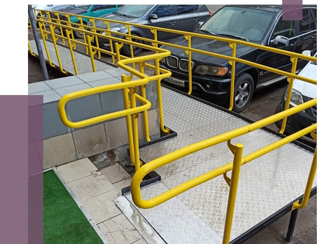 Стационарные пандусы в Мысках от 12172 руб. | ПРОЛЁТ-Мси