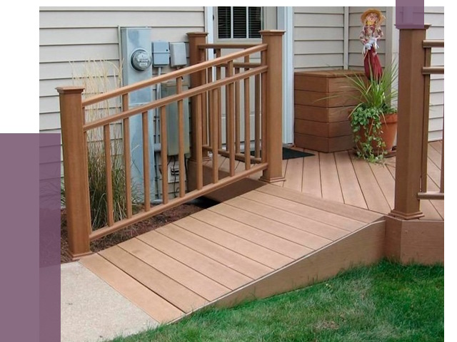 Пандус на крыльцо в Мысках под ключ от 7709 руб.