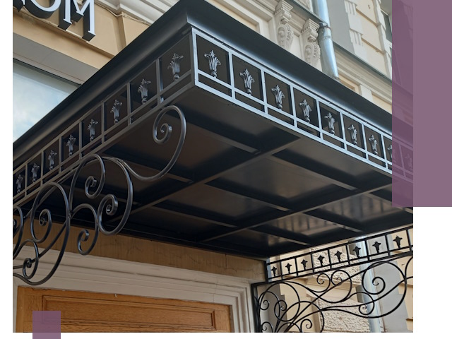 Ремонт козырьков и навесов в Мысках — быстро и качественно