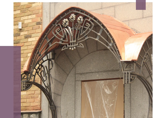 Арочные козырьки в Мысках от 14454 руб. 