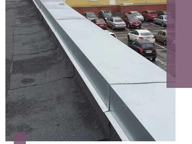 Изготовление парапетов из металла и нержавейки в Мысках