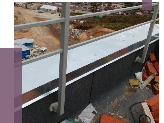 Монтаж парапетов в Мысках от 4260 руб.  | ПРОЛЁТ-Мси