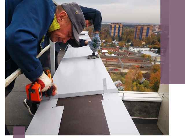 Монтаж парапетов в Мысках — установка прочных металлических ограждений