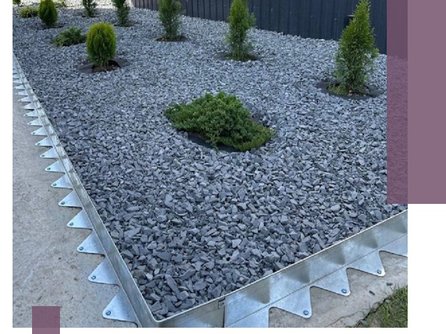 Оцинкованные металлические бордюры под заказ в Мысках