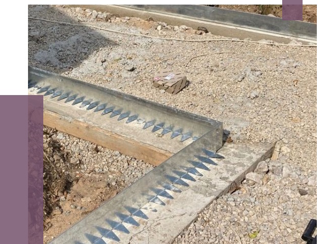 Нержавеющие бордюры в Мысках от 4767 руб. под ключ | ПРОЛЁТ-Мси