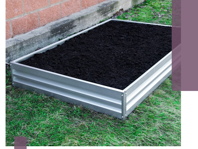 Металлические бордюры для грядок в Мысках: прочность и аккуратность