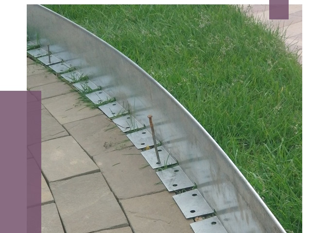 Металлические бордюры для тротуаров в Мысках от 8622 руб.