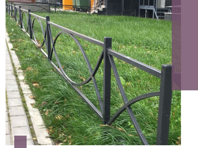 Газонные ограждения из металла в Мысках — монтаж и продажа