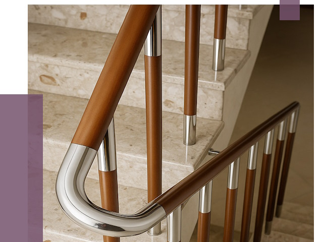 Монтаж поручней в Мысках от 9636 руб. монтаж под ключ | ПРОЛЁТ-Мси