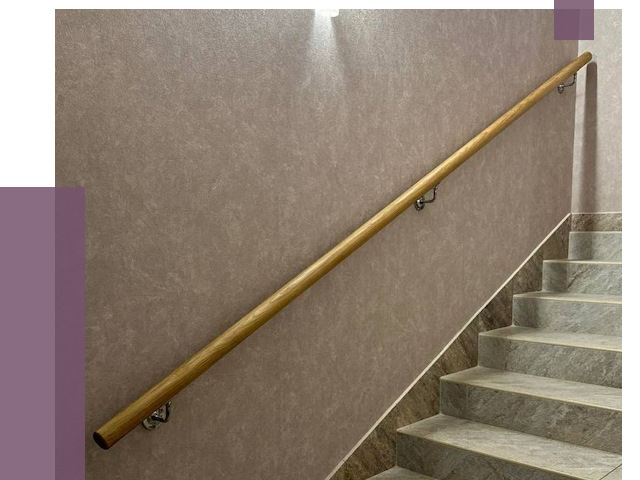 Пристенные поручни в Мысках под ключ от 3905 руб. 
