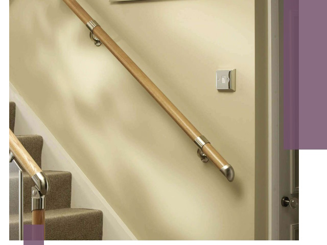 Монтаж пристенных поручней профессионально в Мысках