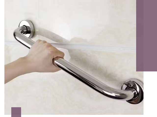 Монтаж поручней для инвалидов в Мысках качественно и надежно