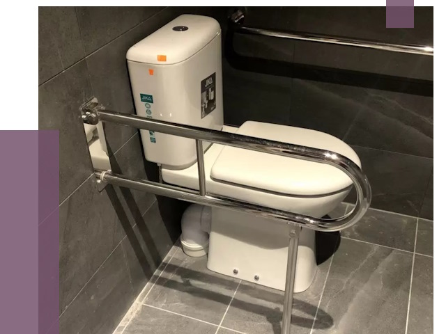 Поручни для санузлов в Мысках от 4260 руб.  | ПРОЛЁТ-Мси