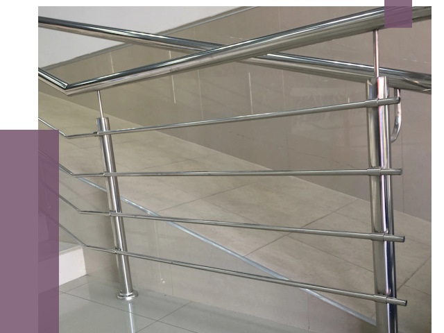 Изготовление поручней из нержавеющей стали в Мысках